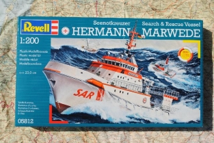 Revell 05812  Seenotkreuzer Search & Rescue Vessel HERMANN MARWEDE